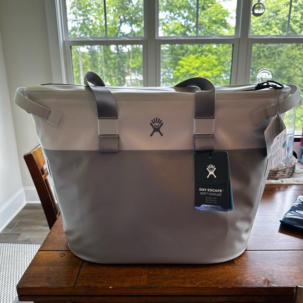 Hydro Flask Gray soft cooler